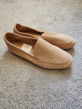 New A New Day Pink Suede Loafers 7.5